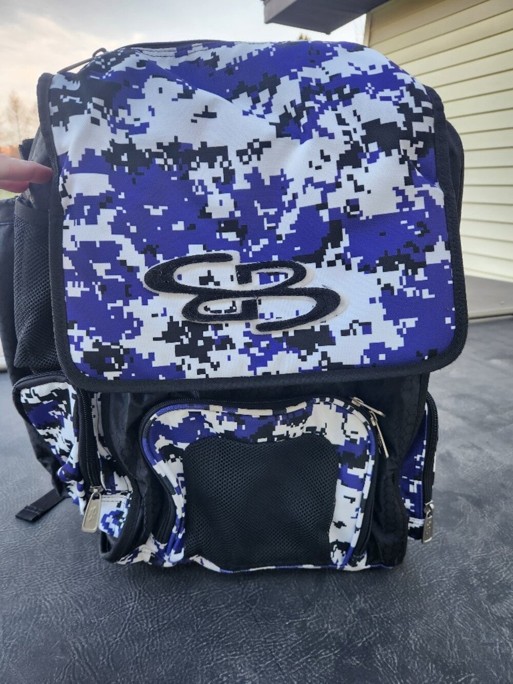 Purple Boombah Softball Bag